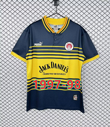 St. Pauli Away Retro Fans Version Jersey S-2XL