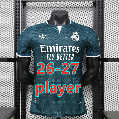 26-27 Real Madrid Away Player Version Jersey S-4XL