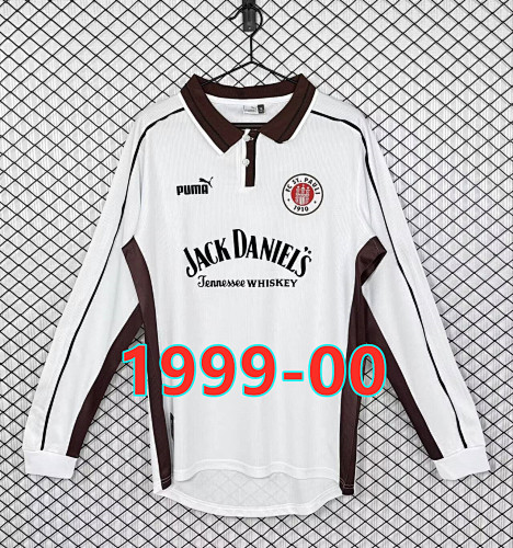 St. Pauli Home Retro Fans Version Long Jersey S-2XL