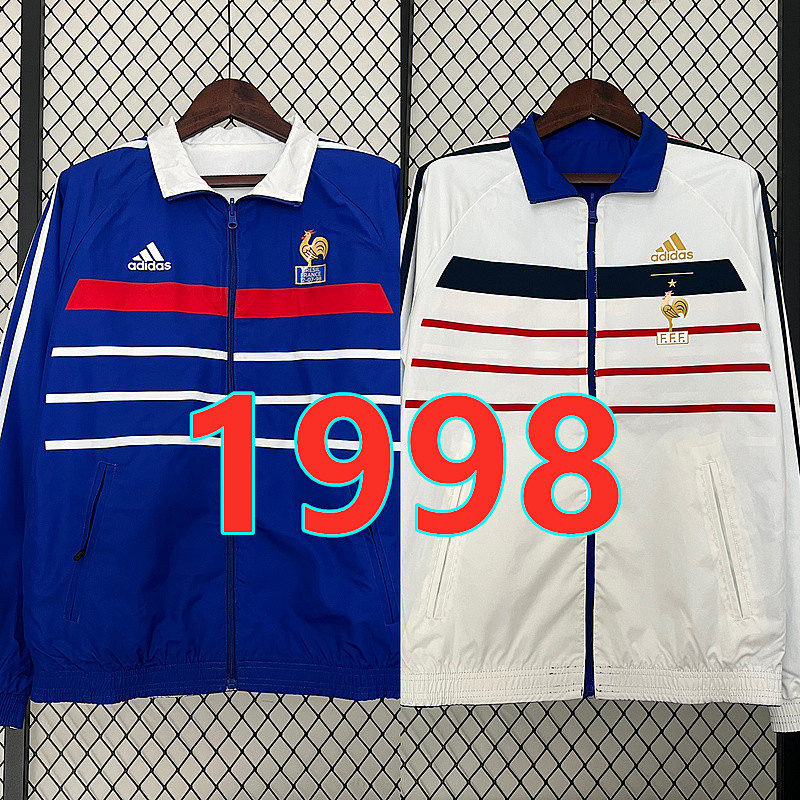 France Retro Both Windbreaker S-3XL