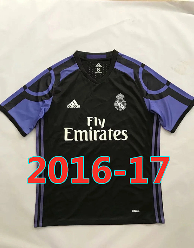 Real Madrid Retro TopThai Quality Third Jersey S-2XL