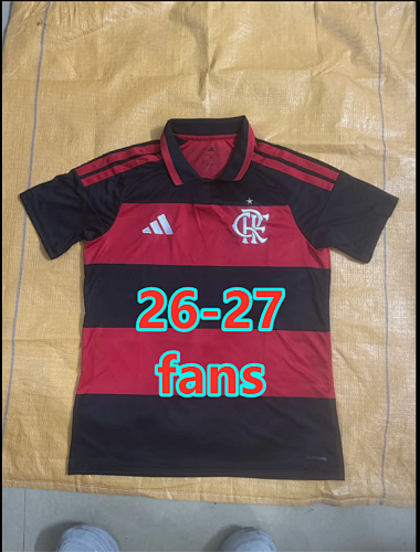 26-27 Flamengo Home Fans Version Jersey S-2XL