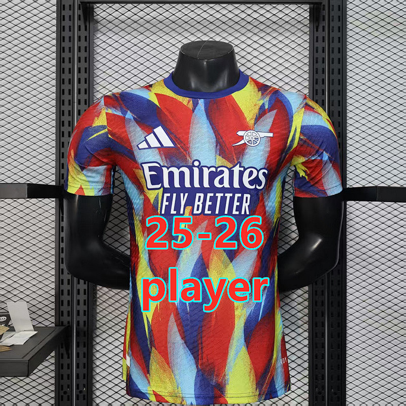 25-26 Arsenal Training Player Version Jersey S-2XL