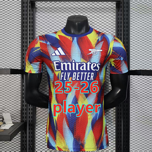 25-26 Arsenal Training Player Version Jersey S-2XL