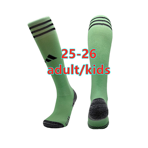 25-26 Real Madrid Goalkeeper Adult Kids Socks