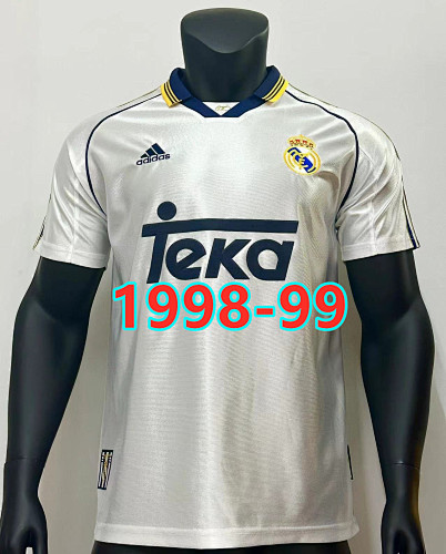 Real Madrid Home Fans Retro Jersey S-2XL