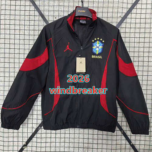 Brazil Embroidery Windbreaker S-2XL