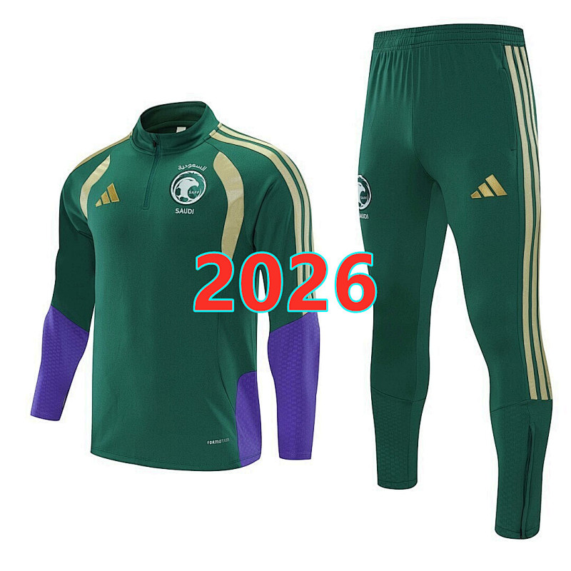 Saudi Arabia Long Sleeve Tracksuit S-2XL