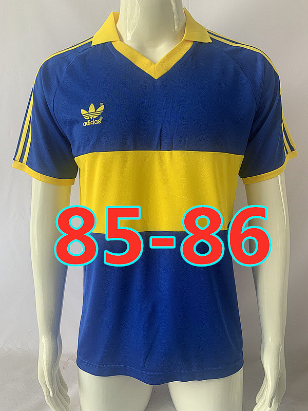 85-86 Boca Juniors Home Retro Jersey S-2XL