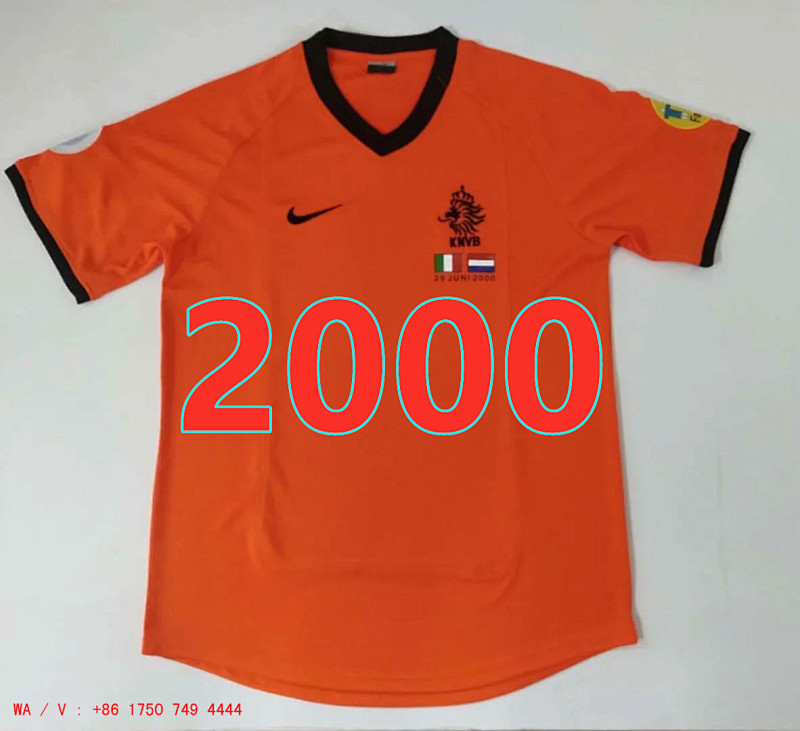 Netherlands Retro TopThai Quality Jersey S-2XL