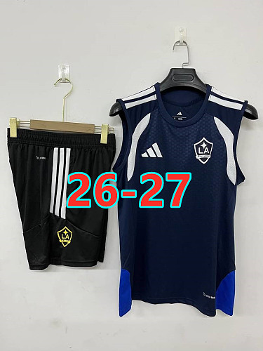 26-27 LA Galaxy Vest Tracksuit Kit S-3XL