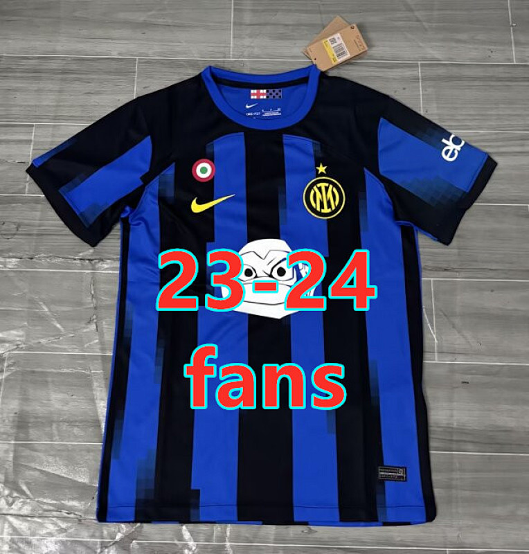 23-24Inter Milan Fans Version Home Jersey S-2XL
