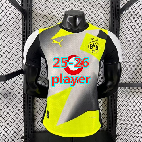 25-26 Dotmund Away Player Version Jersey S-2XL