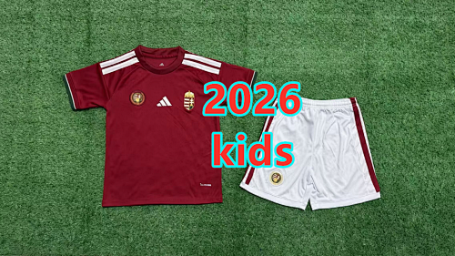 Magyarorszag Home Kids Jersey+shorts Kit 16 -28