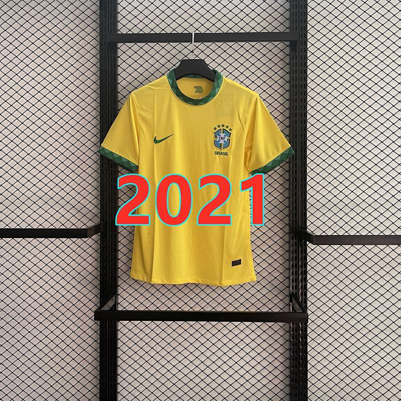 Brazil Retro Home Jersey S-2XL