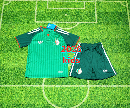 Algeria Away Kids Jersey+shorts Kit 16 -28