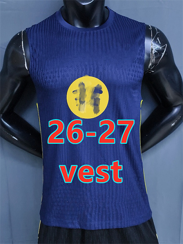 26-27 Barcelona Training Player Version Vest Jersey S-3XL