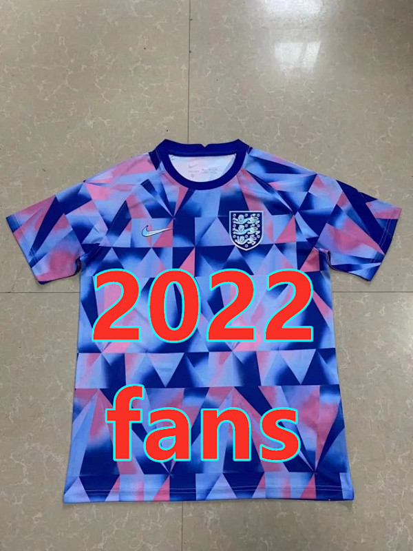 England Fans Version Training Jersey S-2XL