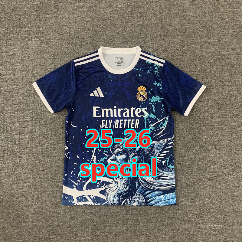 25-26 Real Madrid Special Fans Version Jersey S-2XL