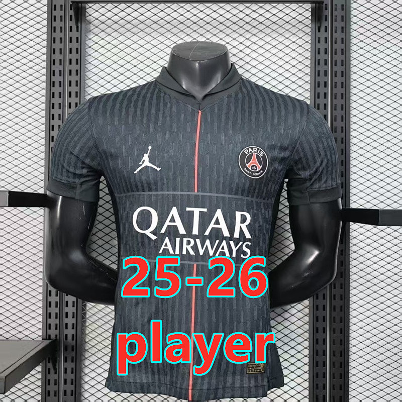 Balenciaga 25-26 Paris Psg 4th Player Version Jersey S-2XL