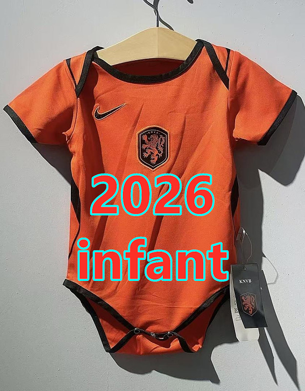 Netherlands Home Infant Jersey 9 -12 BB