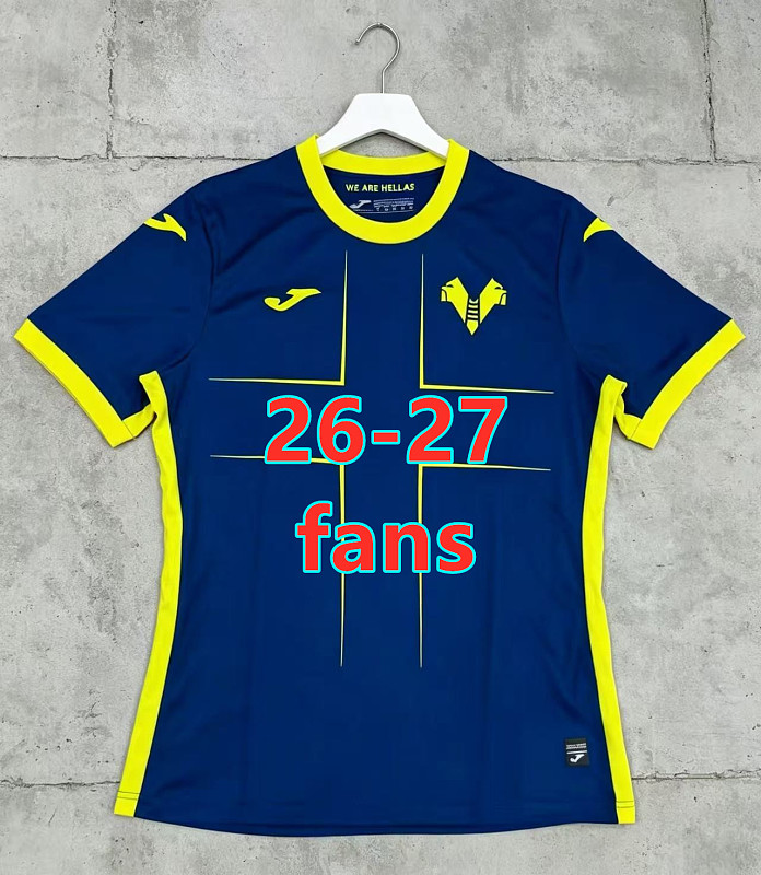 26-27 Verona Home Fans Version Jersey S-3XL