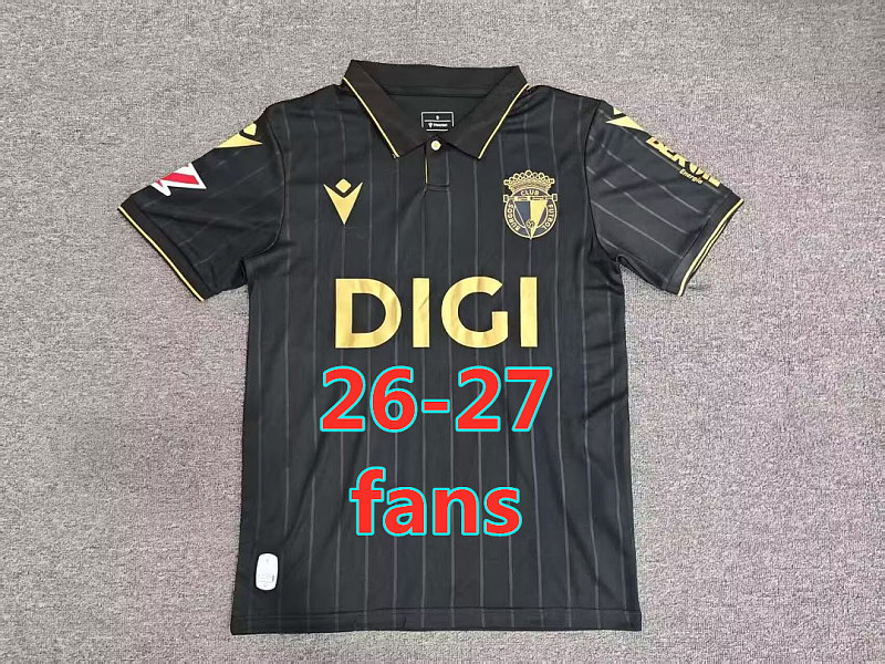 26-27 Burgos Away Fans Version Jersey S-4XL