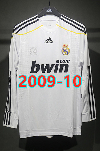 Real Madrid Home Retro Player Long Jersey S-2XL