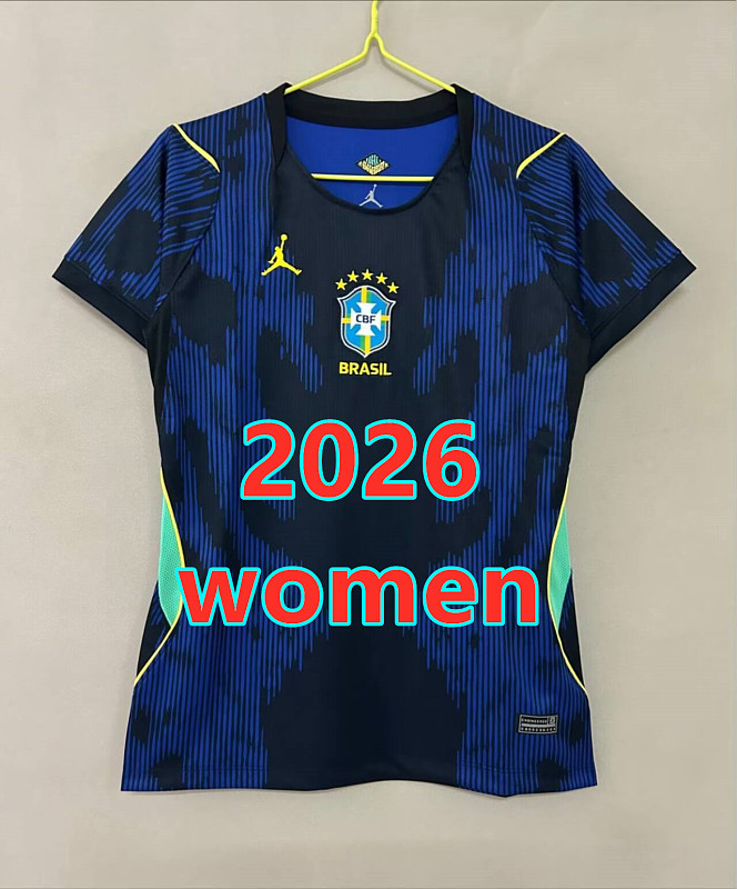 Brazil Away Women 32 Teams Jersey S-2XL 32
