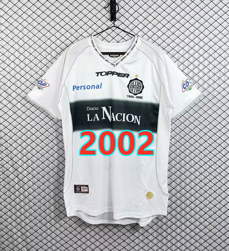 Olimpia Home Retro Fans Version Jersey S-2XL