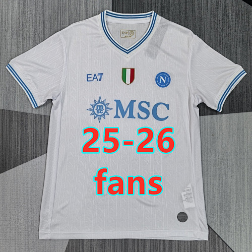 25-26 Napoli Away Fans Ucl Version Jersey S-4XL