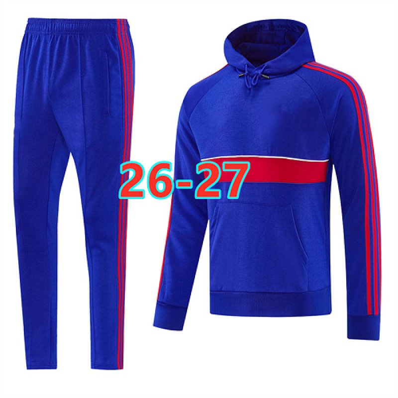 26-27 Manchester United Hoodie+pants S-2XL