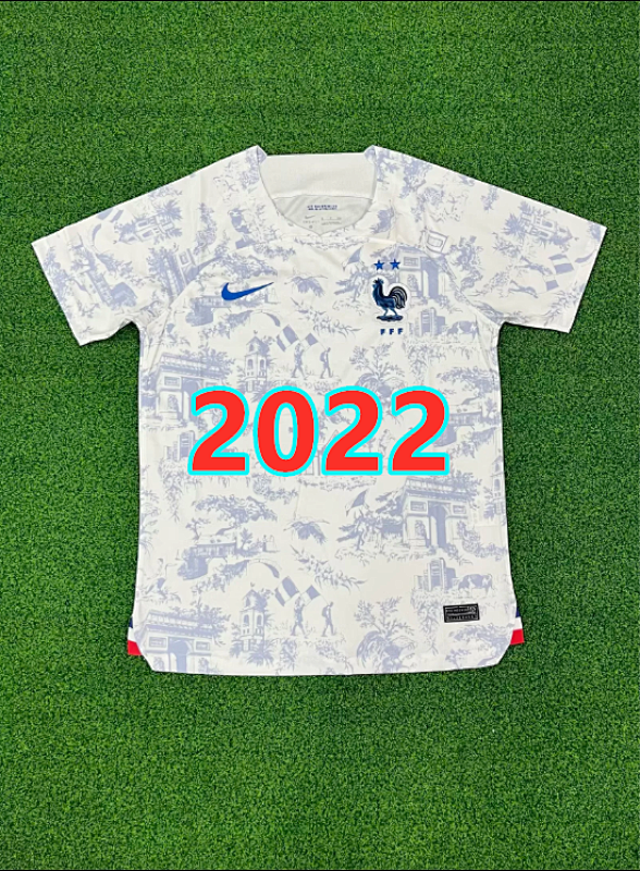 France Away Retro Jersey S-2XL