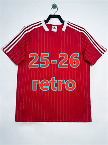25-26 Manchester United Retro Fans Version Jersey S-4XL