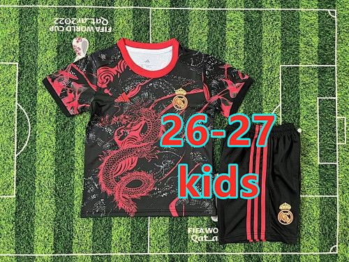 26-27 Real Madrid Special Kids Jersey+shorts Kit 16 -28