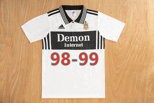 98-99 Fulham Home Retro Jersey S-2XL