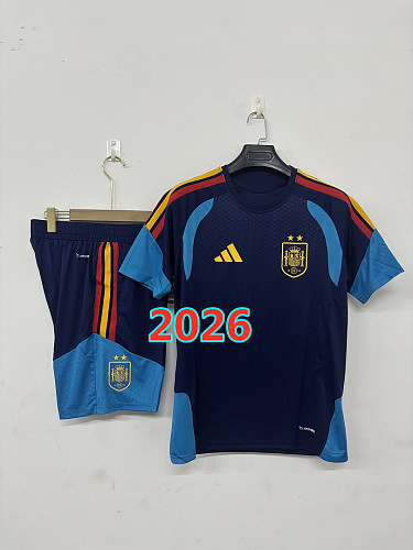 Spain Short Sleeve Tracksuit Kit S-3XL