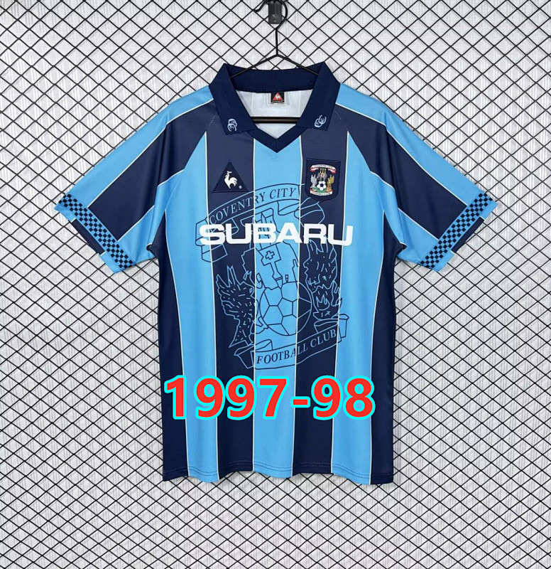 Coventry City Home Retro Fans Version Jersey S-2XL
