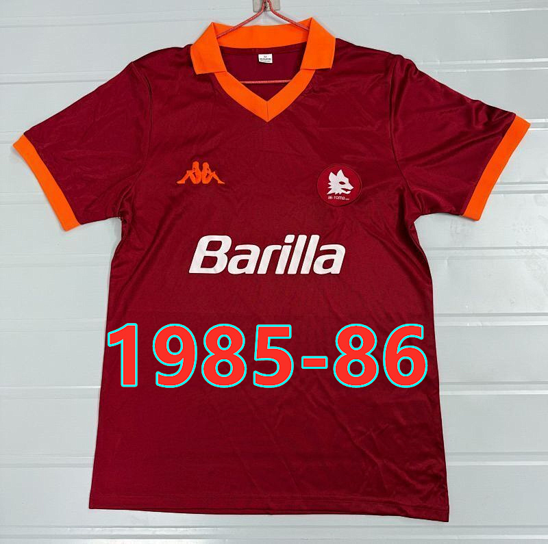 Roma Home Retro Jersey S-2XL