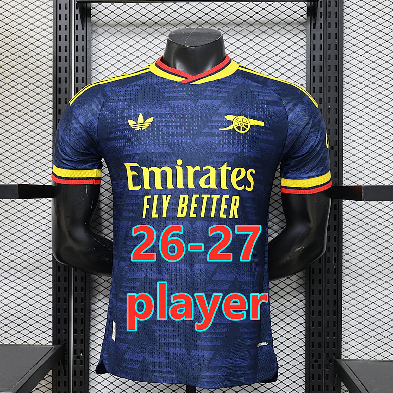 26-27 Arsenal Away Player Version Jersey S-3XL