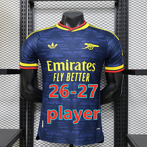 26-27 Arsenal Away Player Version Jersey S-3XL