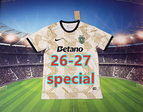 26-27 Sporting CP Special Fans Version Jersey S-4XL