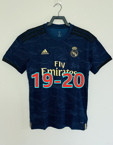 19-20 Real Madrid Away Retro Jersey S-2XL