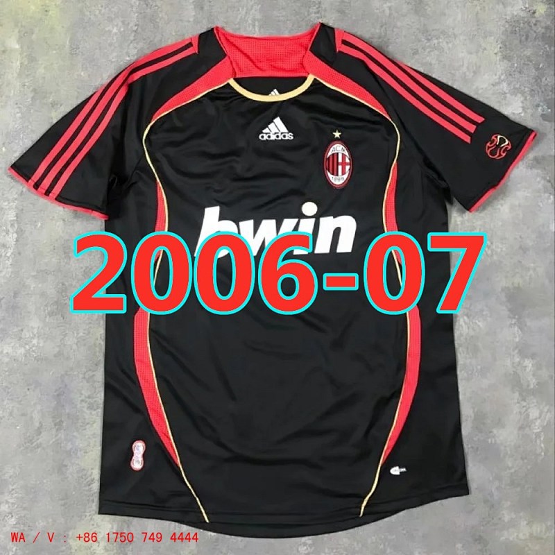 AC Milan Retro TopThai Quality Third Jersey S-2XL AC