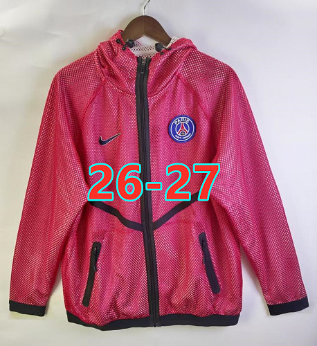 Balenciaga 26-27 Paris Psg Double Mesh Hoodie Uniform S-3XL