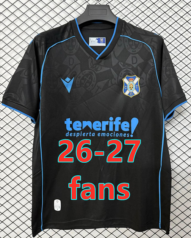 26-27 Tenerife Away Fans Version Jersey S-4XL