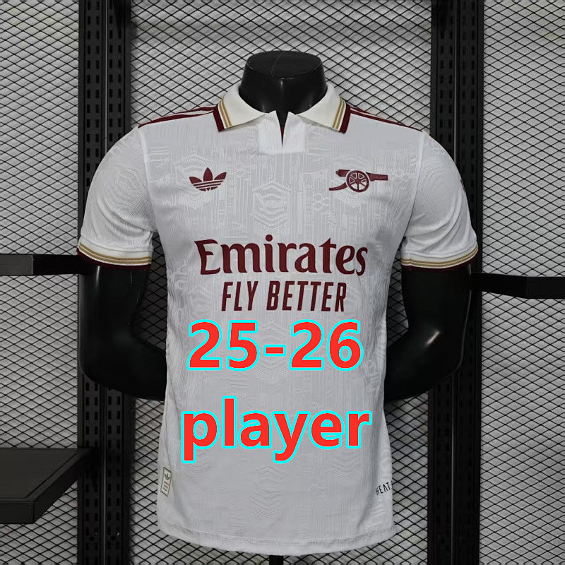 25-26 Arsenal Third Player Version Jersey S-4XL