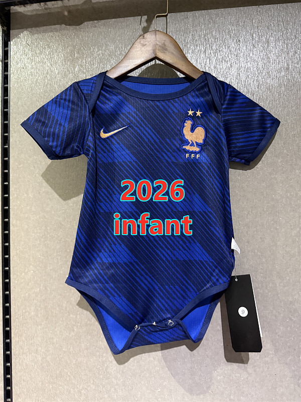 France Home Infant Jersey 9 -12 BB
