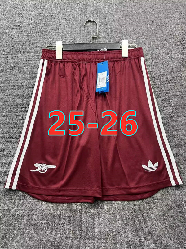 25-26 Arsenal Third Fans Version Shorts S-2XL