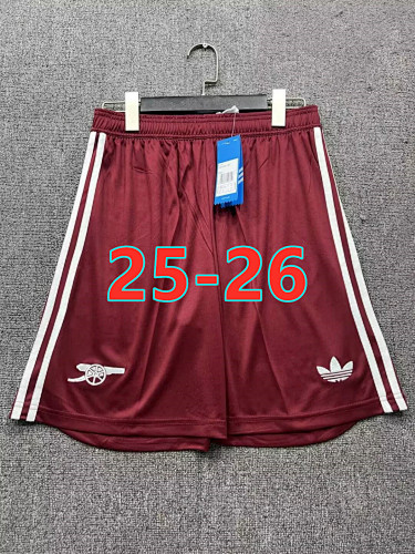 25-26 Arsenal Third Fans Version Shorts S-2XL